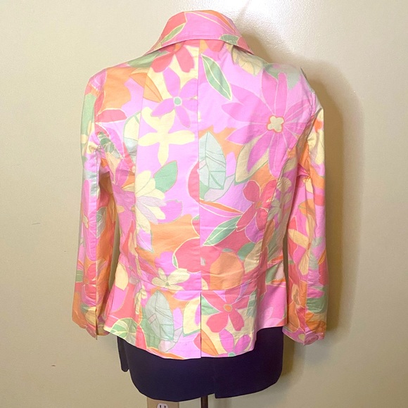 Sigrid Olsen Floral Jacket Blazer - Picture 3 of 8